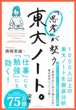 東大ノート。の表紙