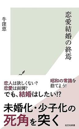 恋愛結婚の終焉の表紙