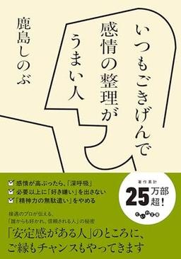 いつもごきげんで感情の整理がうまい人の表紙